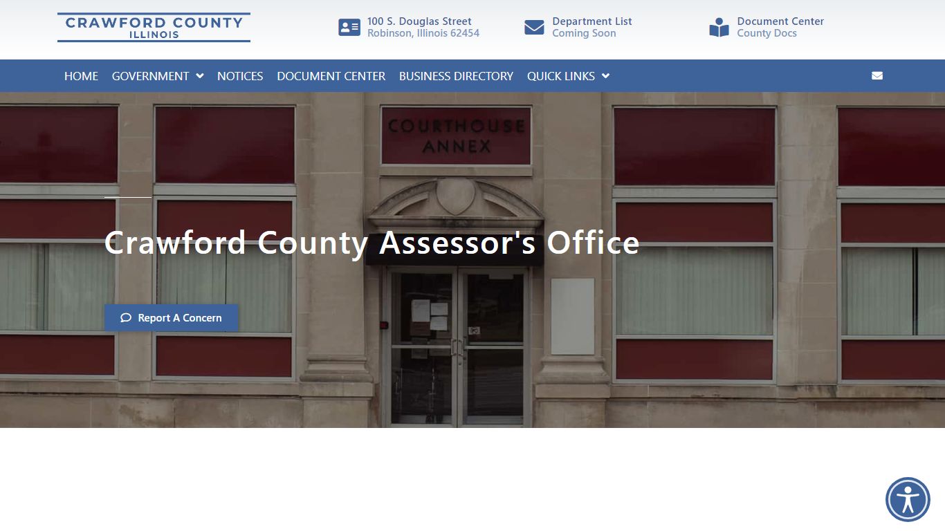 Assessor's Office - Crawford County Illinois